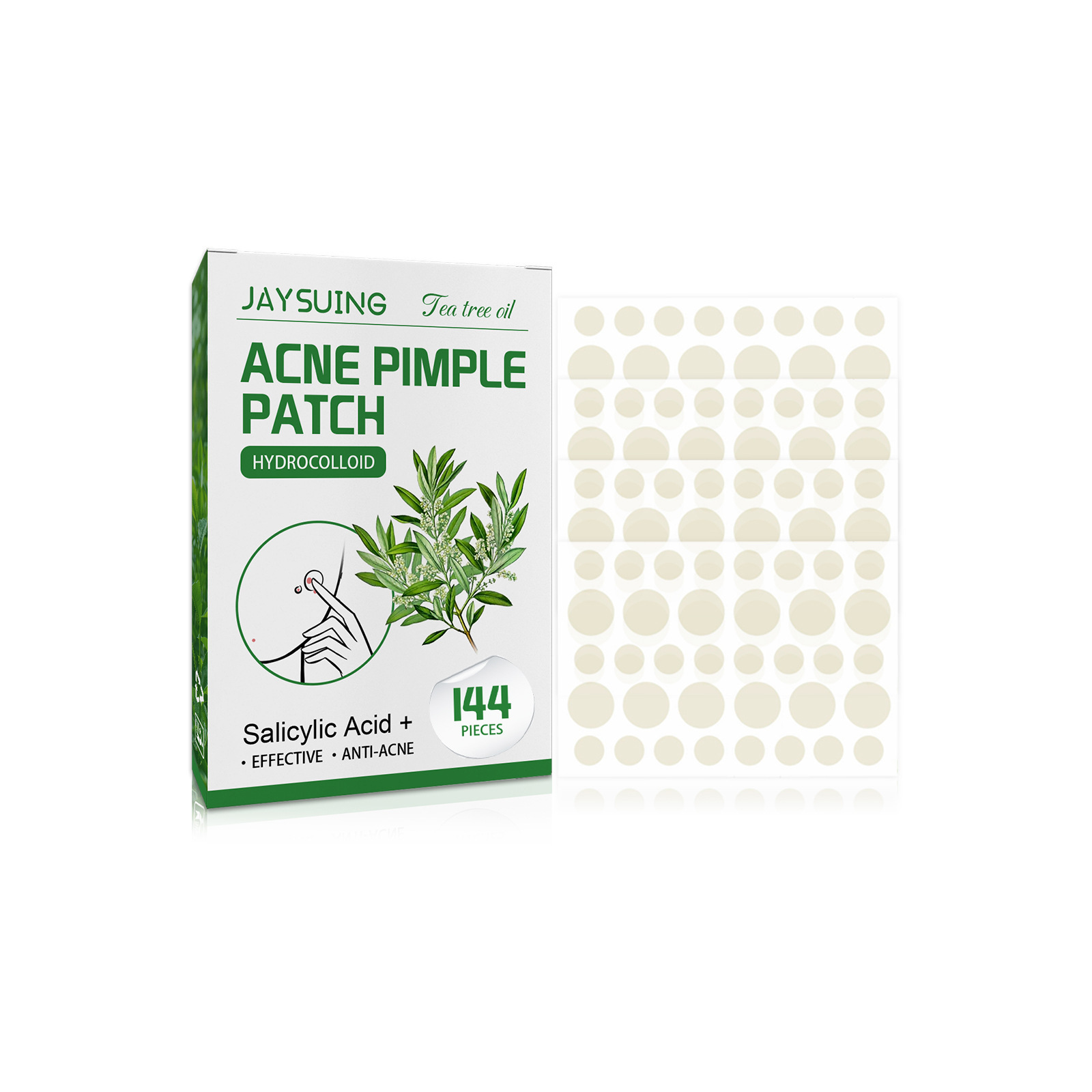 Face Oil - Patches hidrocolóides para acne - absorvem