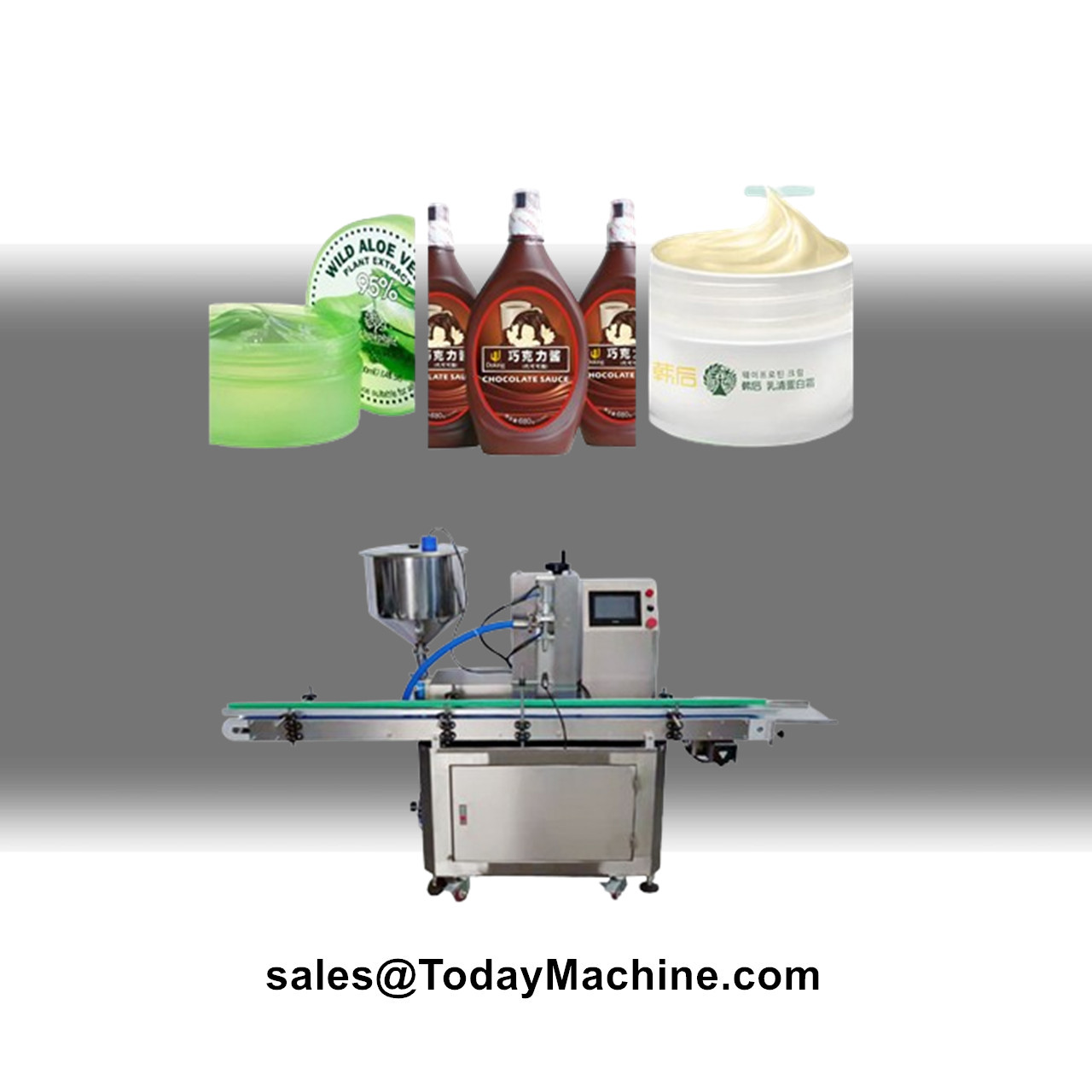 Body Lotion - Máquina Automática de Enchimento de Frascos