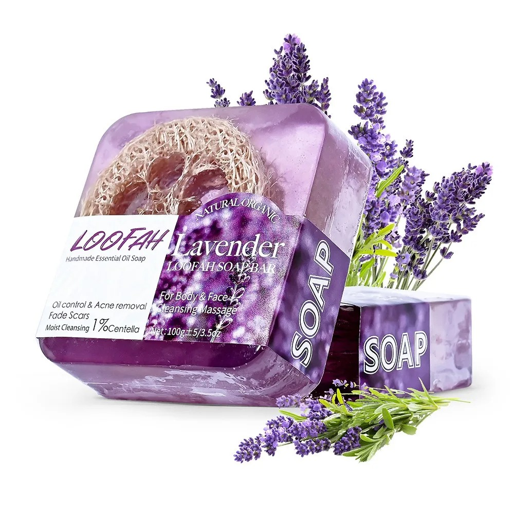 Cleanser Face - Sabonete de Óleo Essencial de Lavanda