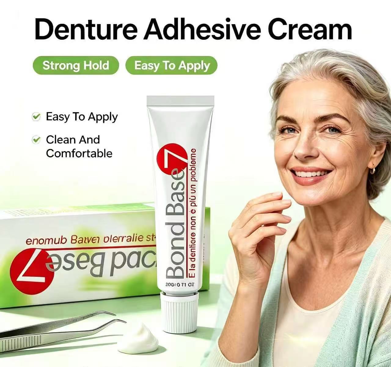 Night Cream - Creme adesivo para próteses dentárias Bond