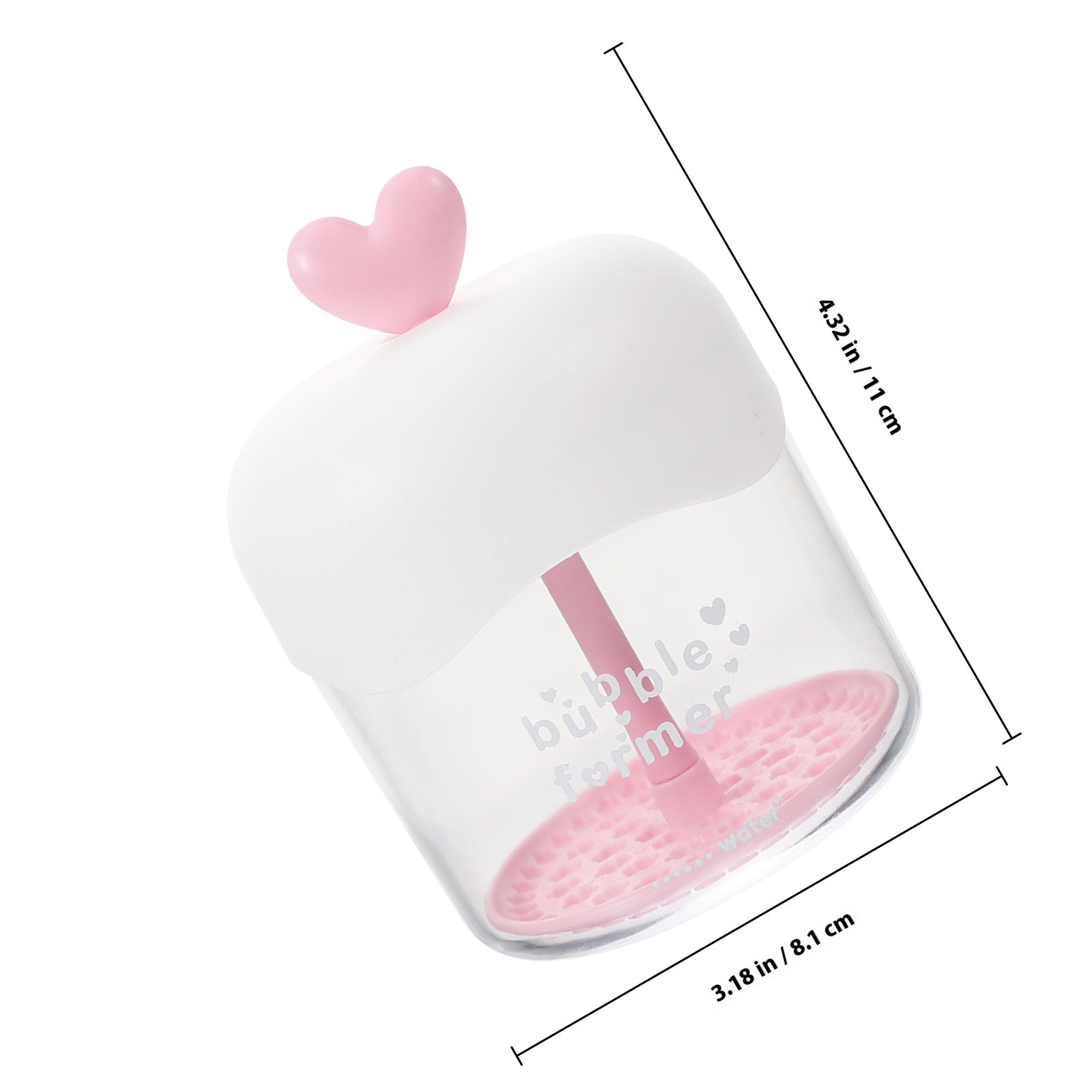 Frasco manual transparente par - Cleanser Face avaliação e preço