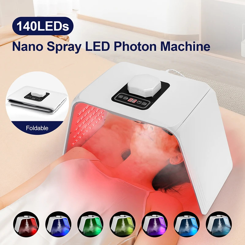 7 cores LED Photon Beauty Mask - Face Mask Skincare avaliação e preço