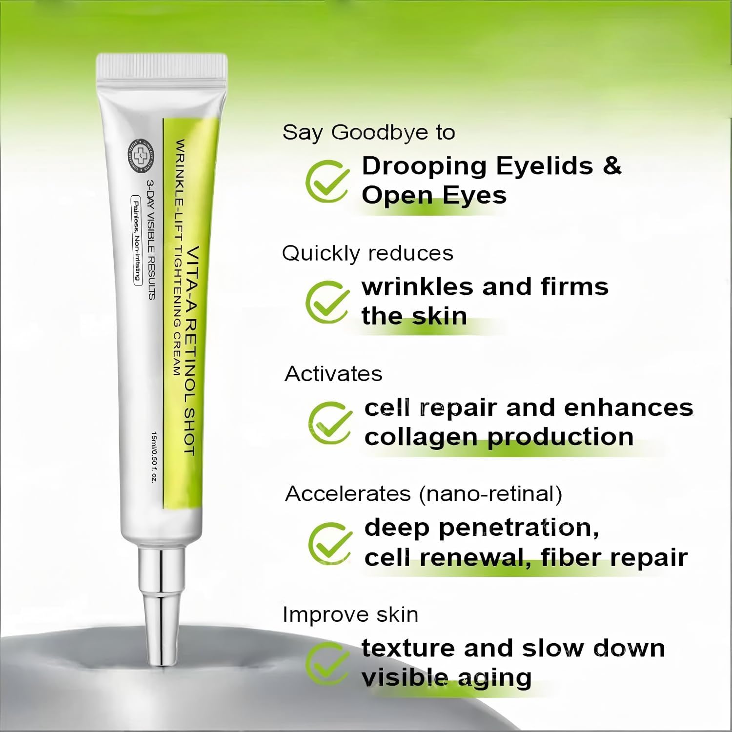 Creme para Olhos e Rosto Retin - Retinol Cream avaliação e preço