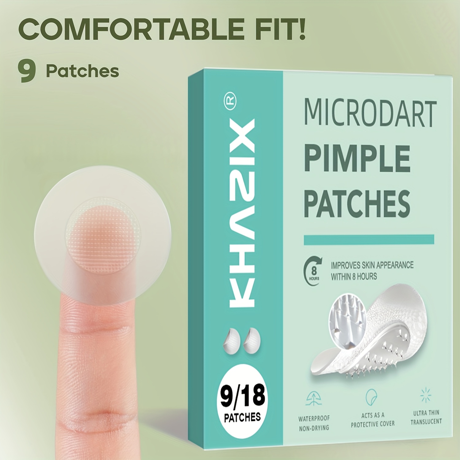 9 peças de adesivos para acne  - Night Cream avaliação e preço