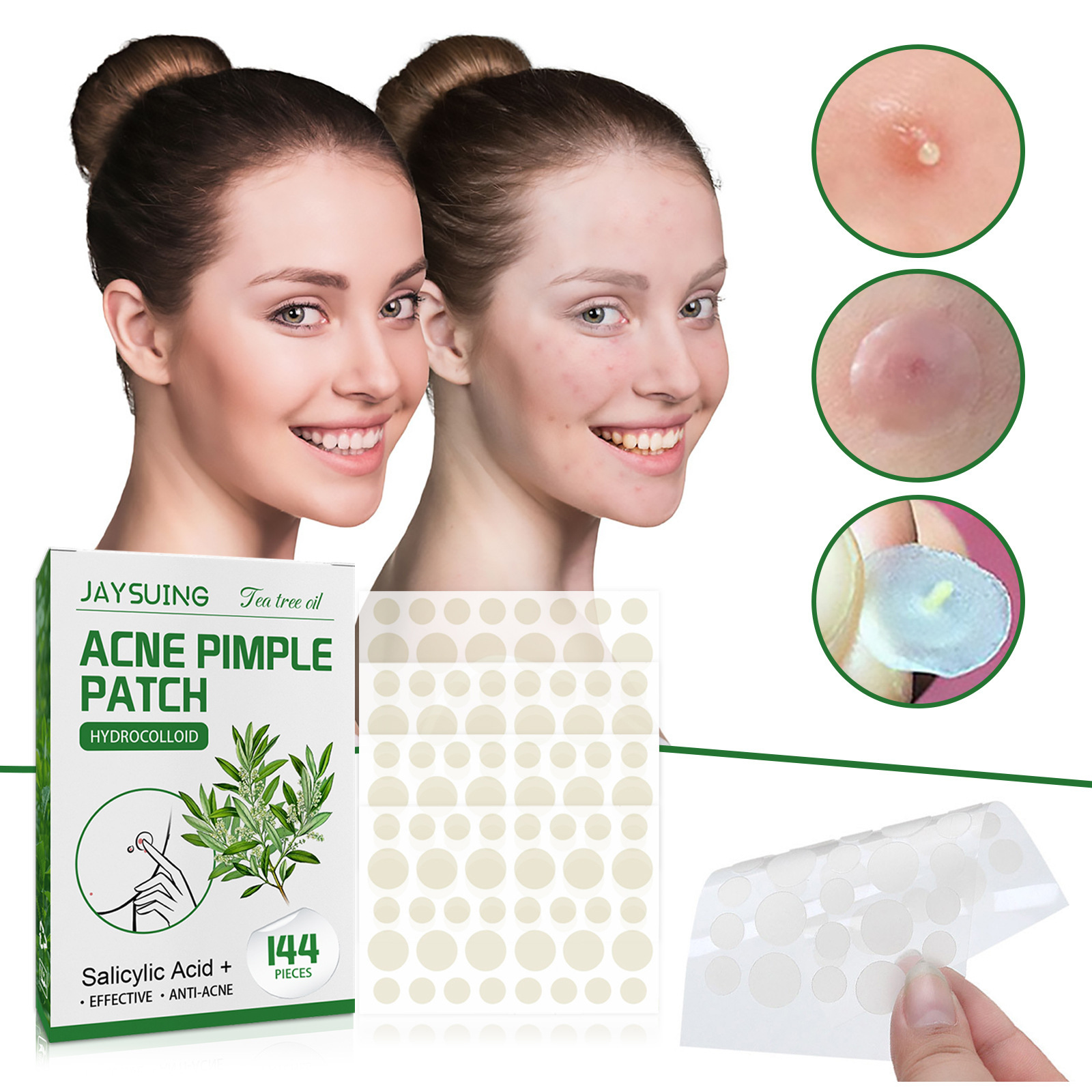 Patches hidrocolóides para acn - Face Oil avaliação e preço