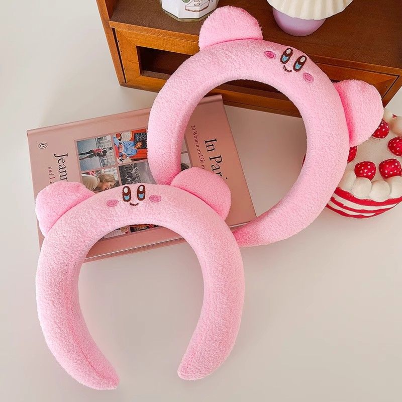 Adorável Tiara de Pelúcia Rosa - Cleanser Face avaliação e preço