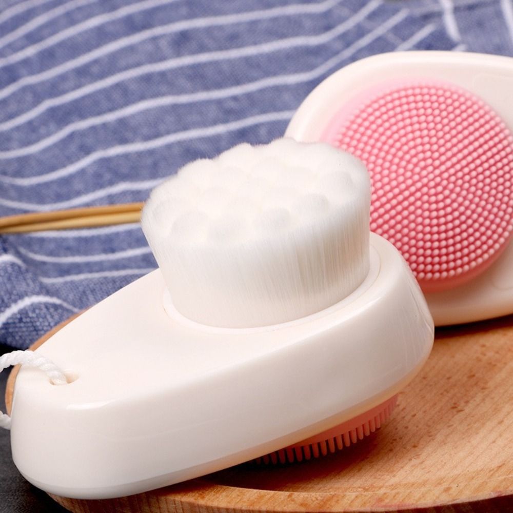 Double-Sided Silicone Face Cle - Cleanser Face avaliação e preço