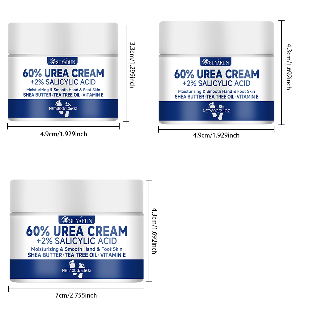 SUYARUN Creme para pés de urei - Urea Foot Cream avaliação e preço
